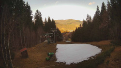 Výstupní stanice lanové dráhy