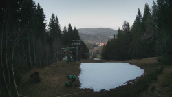 Výstupní stanice lanové dráhy