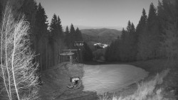 Výstupní stanice lanové dráhy