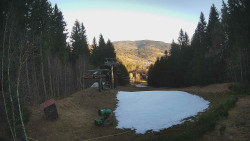 Výstupní stanice lanové dráhy