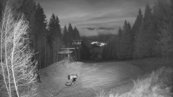 Výstupní stanice lanové dráhy