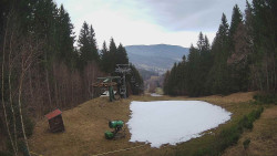 Výstupní stanice lanové dráhy