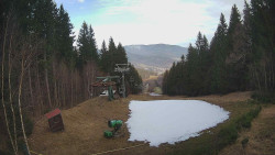 Výstupní stanice lanové dráhy