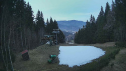 Výstupní stanice lanové dráhy