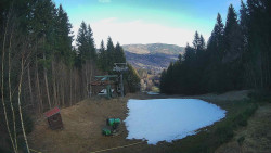 Výstupní stanice lanové dráhy