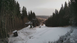 Výstupní stanice lanové dráhy