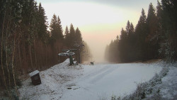 Výstupní stanice lanové dráhy