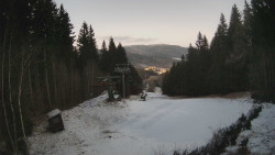 Výstupní stanice lanové dráhy