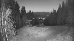 Výstupní stanice lanové dráhy