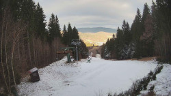 Výstupní stanice lanové dráhy