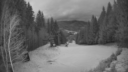 Výstupní stanice lanové dráhy