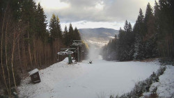 Výstupní stanice lanové dráhy