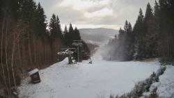 Výstupní stanice lanové dráhy