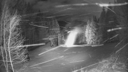 Výstupní stanice lanové dráhy