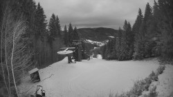 Výstupní stanice lanové dráhy