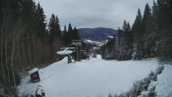 Výstupní stanice lanové dráhy