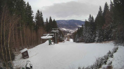 Výstupní stanice lanové dráhy