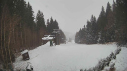 Výstupní stanice lanové dráhy