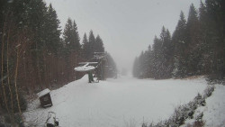 Výstupní stanice lanové dráhy