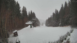 Výstupní stanice lanové dráhy