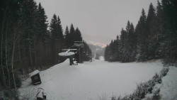 Výstupní stanice lanové dráhy