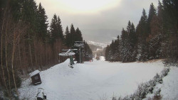 Výstupní stanice lanové dráhy