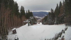 Výstupní stanice lanové dráhy