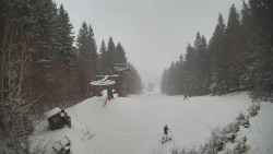 Výstupní stanice lanové dráhy