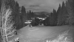 Výstupní stanice lanové dráhy