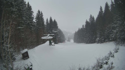 Výstupní stanice lanové dráhy