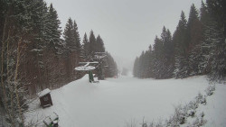 Výstupní stanice lanové dráhy