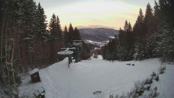 Výstupní stanice lanové dráhy