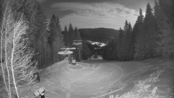 Výstupní stanice lanové dráhy