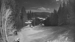 Výstupní stanice lanové dráhy