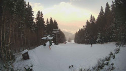 Výstupní stanice lanové dráhy