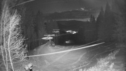 Výstupní stanice lanové dráhy