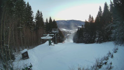 Výstupní stanice lanové dráhy