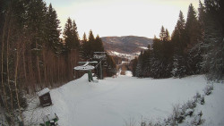 Výstupní stanice lanové dráhy