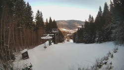 Výstupní stanice lanové dráhy