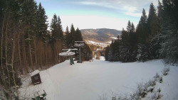 Výstupní stanice lanové dráhy