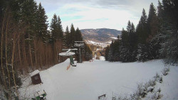 Výstupní stanice lanové dráhy