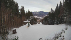 Výstupní stanice lanové dráhy