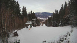 Výstupní stanice lanové dráhy