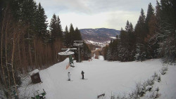 Výstupní stanice lanové dráhy