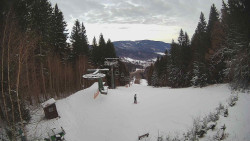 Výstupní stanice lanové dráhy