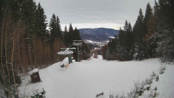 Výstupní stanice lanové dráhy