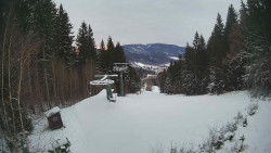 Výstupní stanice lanové dráhy