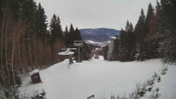 Výstupní stanice lanové dráhy