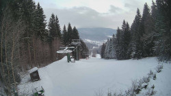 Výstupní stanice lanové dráhy