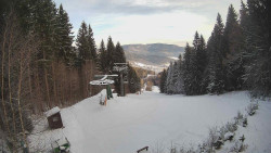 Výstupní stanice lanové dráhy